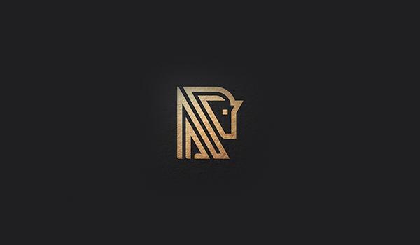 30款极简线条艺术风格logo设计