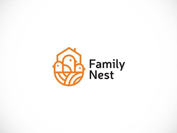 30款极简线条艺术风格logo设计