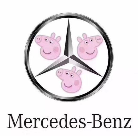 社会！社会！小猪佩奇已经把各大车企LOGO玩坏了